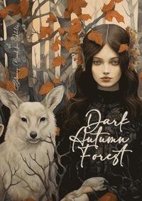 bokomslag Dark Autumn Forest Coloring Book for Adults