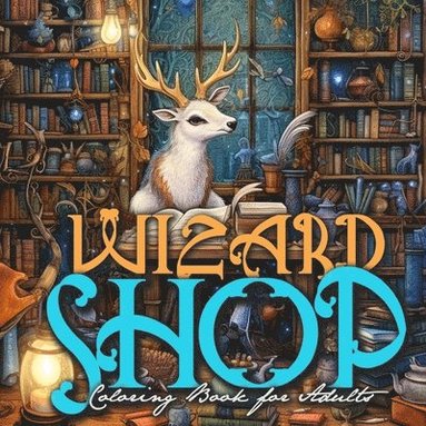 bokomslag Wizard Shop Coloring Book for Adults