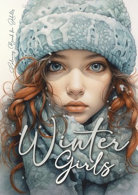 Winter Girls Coloring Book for Adults 1