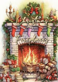 bokomslag Christmas Fireplaces Coloring Book for Adults