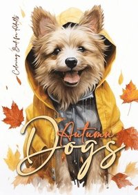 bokomslag Autumn Dogs Coloring Book for Adults