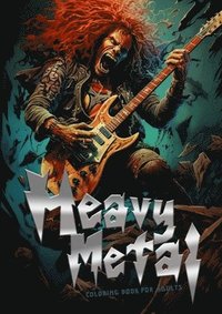 bokomslag Heavy Metal Coloring Book for Adults