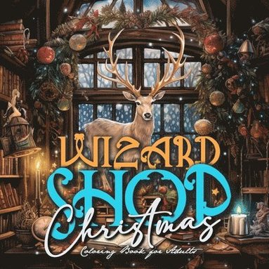 bokomslag Wizard Shop Christmas Coloring Book for Adults