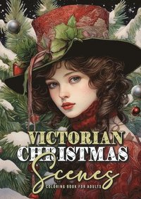 bokomslag Victorian Christmas Scenes Coloring Book for Adults