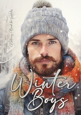 Winter Boys Coloring Book for Adults 1