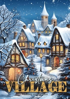 bokomslag Christmas Village Coloring Book for Adults