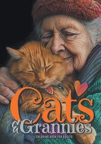 bokomslag Cats and Grannies Coloring Book for Adults