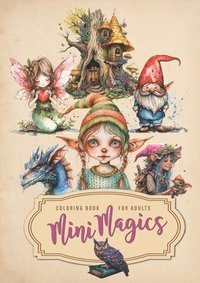 bokomslag Mini Magics Coloring Book for Adults