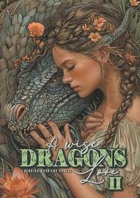 bokomslag wise Dragon¿s Love Coloring Book for Adults 2