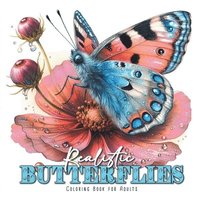 bokomslag Mandala Butterflies Coloring Book for Adults