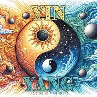 bokomslag Yin and Yang Coloring Book for Adults