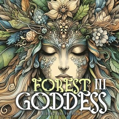 bokomslag Forest Goddess Coloring Book for Adults 3