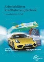 bokomslag Arbeitsblätter Kraftfahrzeugtechnik. Lernfelder 9-14