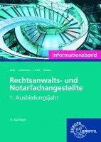 bokomslag Rechtsanwalts- und Notarfachangestellte, Informationsband. 1. Ausbildungsjahr