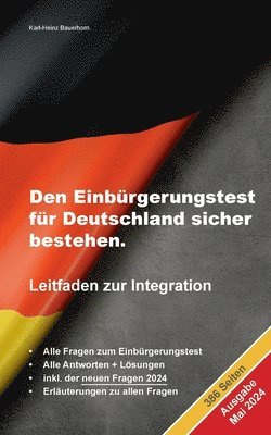 bokomslag Den Einbrgerungstest fr Deutschland sicher bestehen.