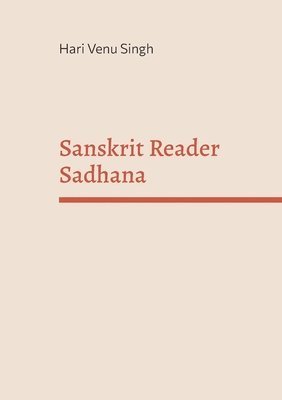 bokomslag Sanskrit Reader Sadhana