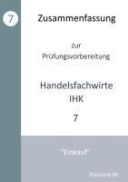Michael Fischer, Thomas Weber - Zusammenfassung zur Prüfungsvorbereitung Handelsfachwirte IHK, Häftad