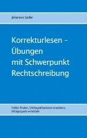 bokomslag Korrekturlesen - Übungen mit Schwerpunkt Rechtschreibung