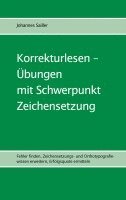 bokomslag Korrekturlesen - Übungen mit Schwerpunkt Zeichensetzung