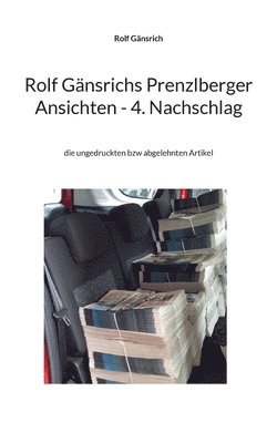 bokomslag Rolf Gänsrichs Prenzlberger Ansichten - 4. Nachschlag