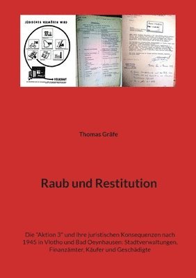 bokomslag Raub und Restitution