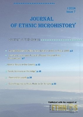 Journal of Ethnic Microhistory 1