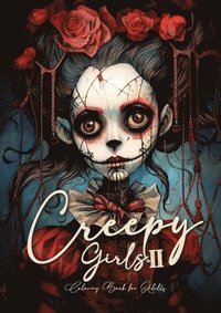bokomslag Creepy Girls Coloring Book for Adults 2