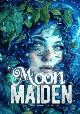 Moon Maiden Coloring Book for Adults 1