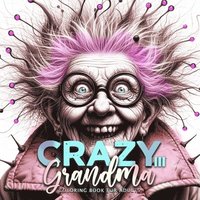 bokomslag Crazy Grandma Coloring Book for Adults 3