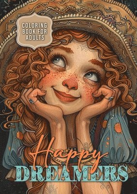 bokomslag Happy Dreamers Coloring Book for Adults