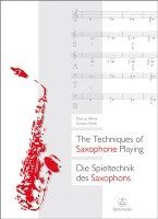 bokomslag Die Spieltechnik des Saxophons / The Techniques of Saxophone Playing