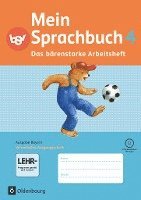 bokomslag Mein Sprachbuch 4. Jahrgangsstufe. Das bärenstarke Arbeitsheft. Ausgabe Bayern