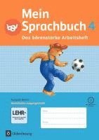 bokomslag Mein Sprachbuch 4. Jahrgangsstufe. Das bärenstarke Arbeitsheft. Ausgabe Bayern