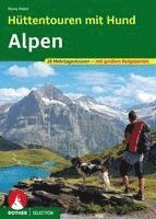 bokomslag Hüttentouren mit Hund Alpen