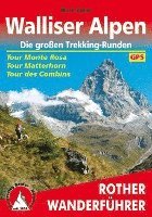 bokomslag Walliser Alpen. Die großen Trekking-Runden