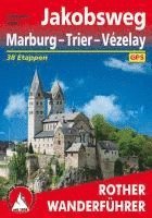 bokomslag Rother Wanderführer Jakobsweg Marburg - Trier - Vézelay
