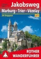 Rother Wanderführer Jakobsweg Marburg - Trier - Vézelay 1