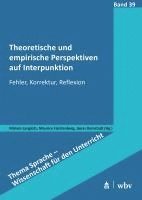 bokomslag Theoretische und empirische Perspektiven auf Interpunktion