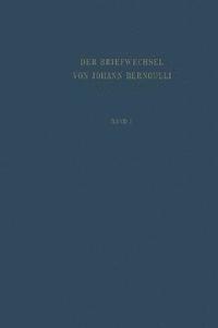 bokomslag Der Briefwechsel von Johann I. Bernoulli