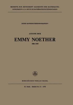 bokomslag Emmy Noether