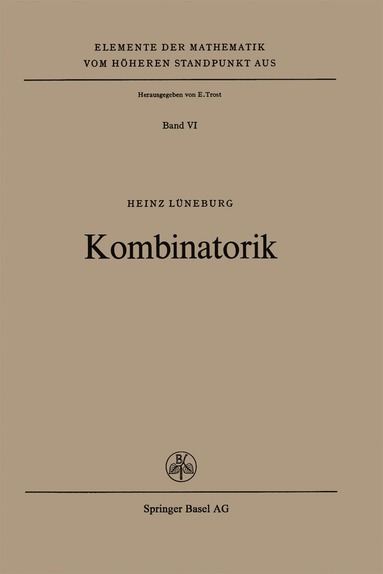 bokomslag Kombinatorik