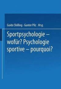 bokomslag Sportpsychologie  wofr? / Psychologie sportive  pourquoi?