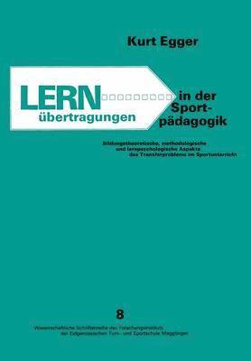 Lernbertragungen in der Sportpdagogik 1