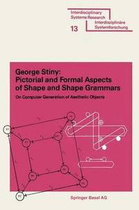 bokomslag Pictorial and Formal Aspects of Shape and Shape Grammars