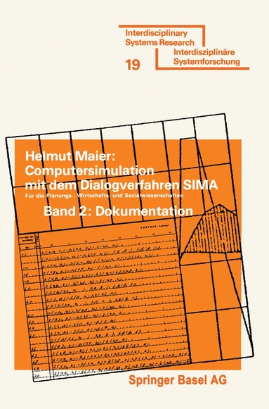 MAIER - Computersimulation mit dem Dialogverfahren SIMA, Häftad