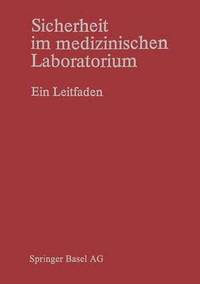 bokomslag Sicherheit im medizinischen Laboratorium