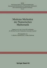 bokomslag Moderne Methoden der Numerischen Mathematik