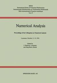 bokomslag Numerical Analysis