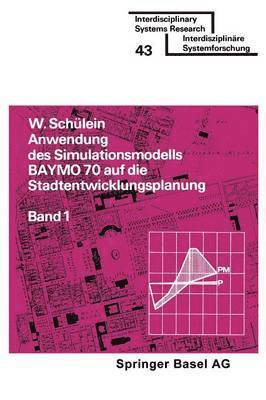 bokomslag Anwendung des Simulationsmodells BAYMO 70 auf die Stadtentwicklungsplanung