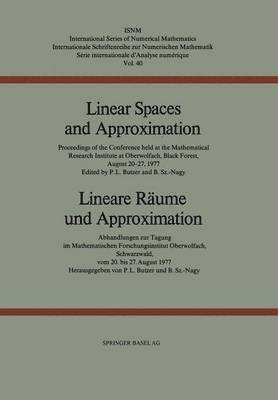 Linear Spaces and Approximation / Lineare Rume und Approximation 1